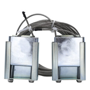 Twin Telescopic Sliding Gate Hardware Kit – Cable Drive System